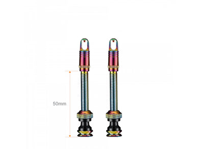 Válvula Tubeless Premium 50mm (pack 2 uds)